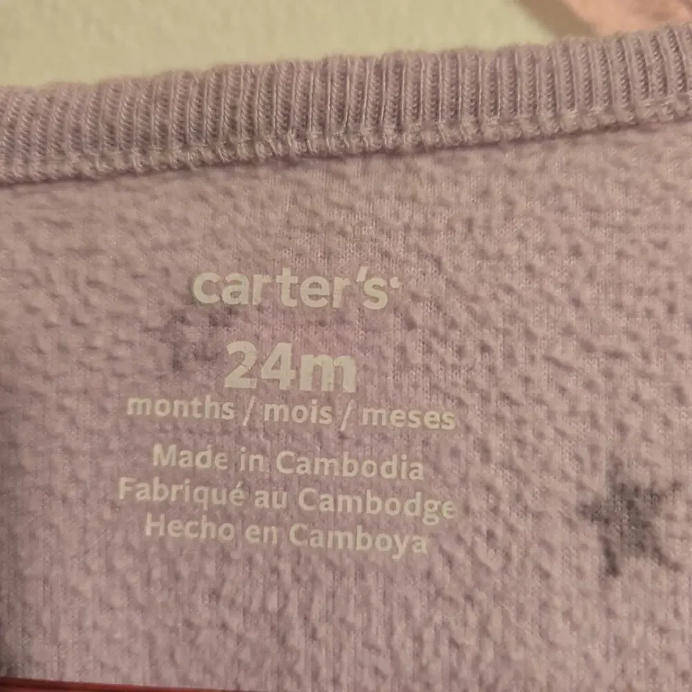 Carters Bundle Unicorn/Polar Bear/Apple Fleece‎ Footed Pj's 24m